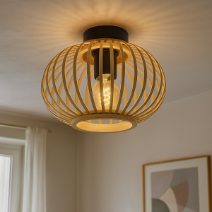 Bambus plafond brun, Lieve
