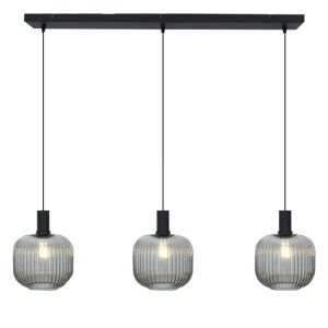 Retro pendler lampe grå, Charlois