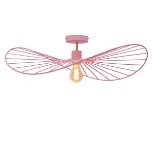 Modern loftlampe lyserød, Jolinda