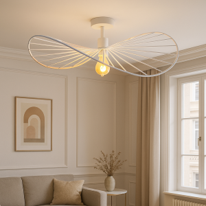 Modern loftlampe hvid, Jolinda