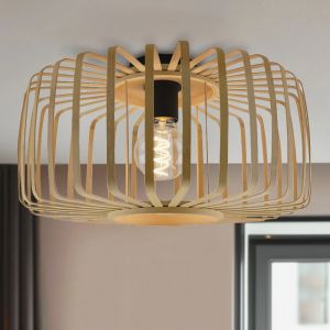 Bambus loftlampe brun, Tina