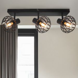Industri loftspot sort, Lieve