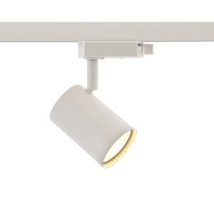 Modern 1-faset lampe på lyseskinne hvid, Elena