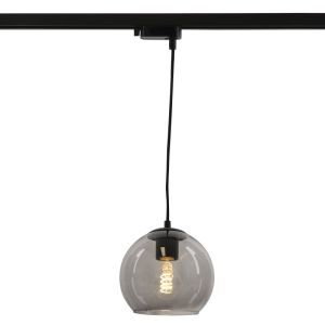 Design 1-faset lampe på lyseskinne grå, Giada