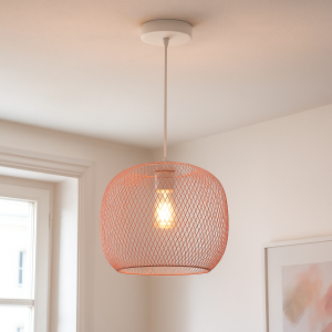 Industri pendler lampe lyserød, Emado