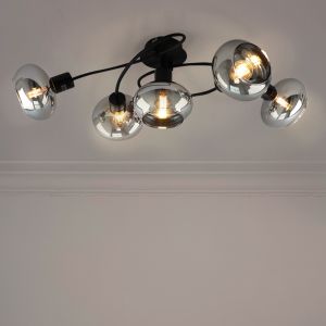 Design loftlampe sort, Skip
