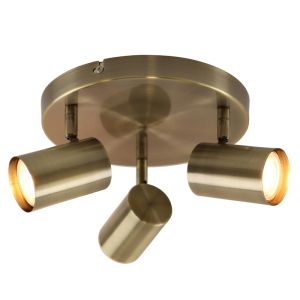 Modern loftlampe bronze, Elena