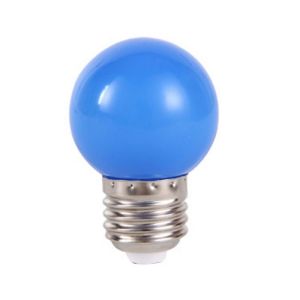 Blå LED-pære - 1 Watt