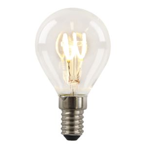 Dimmbare Olucia E14 filament pære Tuelo, P45, 4W, 2700K