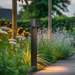 Modern udendørslampe antracit, Corella, IP54