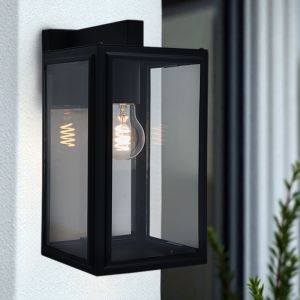 Modern udendørslampe sort, Sidney, IP44