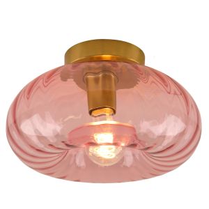 Retro loftlampe lyserød, Diane