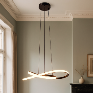 Design pendler lampe sort, Tanya