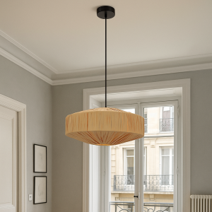 Papir pendler lampe brun, Daisy
