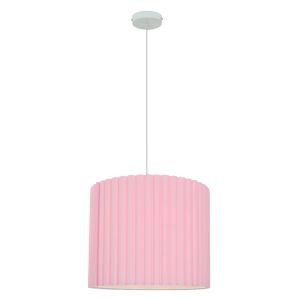 Modern pendler lampe lyserød, Sarita