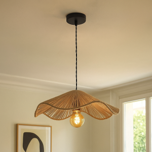 Rustik pendler lampe brun, Annelot