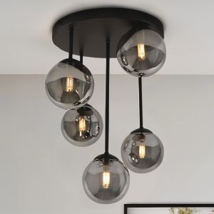 Design loftlampe grå, Stacy