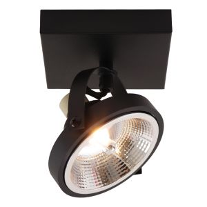 Modern loftlampe sort, Morris