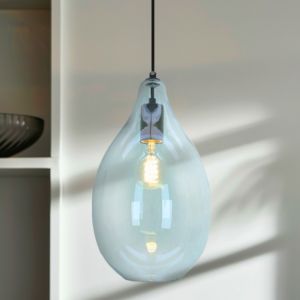 Design pendler lampe blå, Cees