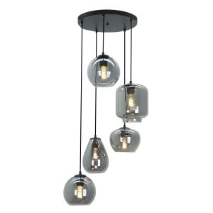 Modern pendler lampe grå, Caia