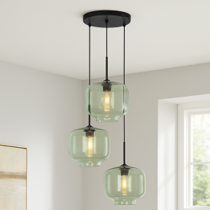 Retro pendler lampe grøn, Anniek