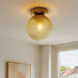 Retro loftlampe grøn, Johnson