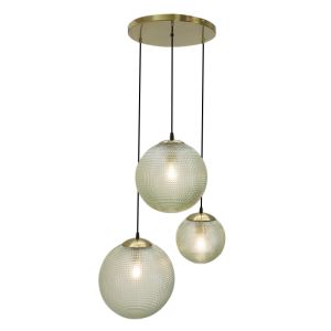 Design pendler lampe grøn, Dolf