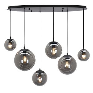 Design pendler lampe grå, Dolf