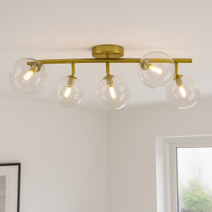 Design loftlampe gennemsigtig, Remo