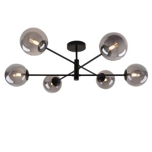 Design loftlampe grå, Remo