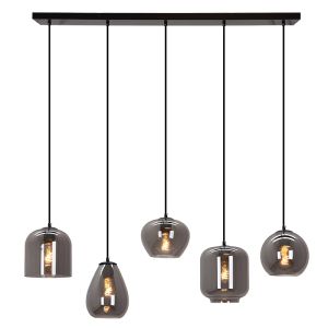Modern pendler lampe grå, Caia