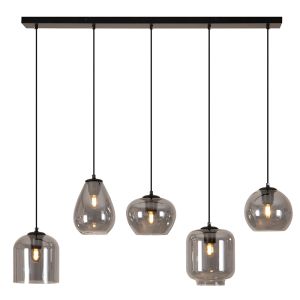 Modern pendler lampe grå, Caia