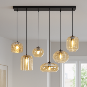 Modern pendler lampe rav, Caia