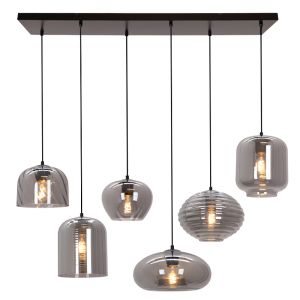 Modern pendler lampe grå, Caia