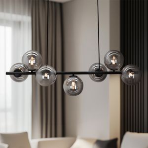 Design pendler lampe grå, Remo