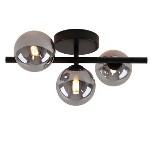 Design loftlampe grå, Remo