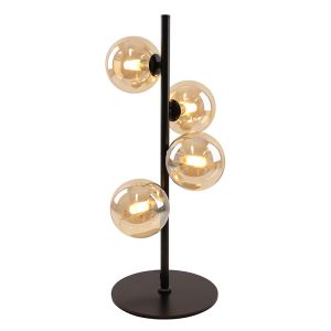 Design bordlampe rav, Remo, med brytare