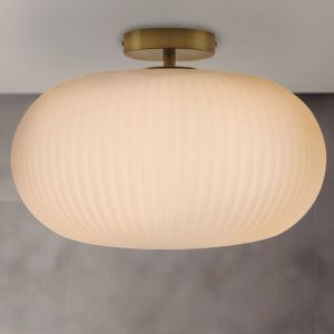 Design loftlampe badeværelse hvid, Elliot, IP44