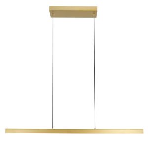 Modern pendler lampe messing, Iwan, 18W, 2700K LED