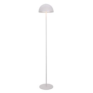 Retro gulv lampe hvid, Douwe, 4W, dim to warm LED, med beröringsdimmer