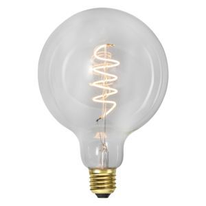 3-trins dæmpbar E27 filament spiral stor kugle G125, 4w ekstra atmosfærisk hvid