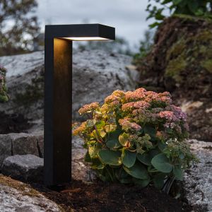 Modern solcellelampe på spyd sort, Anandi, 0,06W, 3000K LED, IP44
