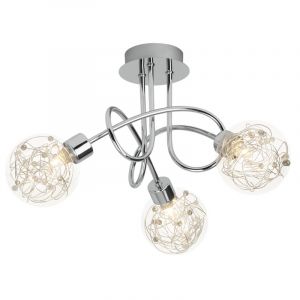 Design loftspot krom, Nessa