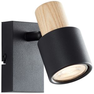 Modern vægspot sort, Soscha
