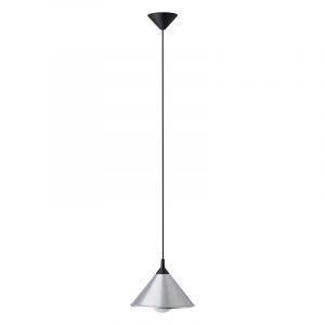 Plast pendler lampe grå, Brit