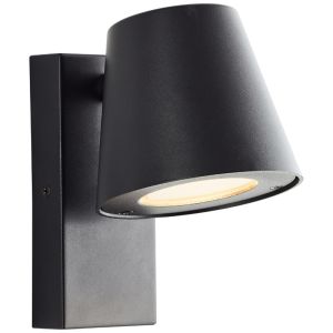 Metal udendørslampe sort, Wies, IP44