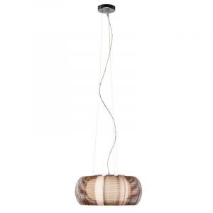 Modern pendler lampe bronze, Amela