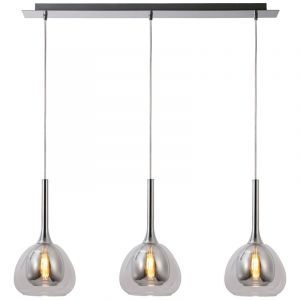 Modern pendler lampe krom, Emmelien