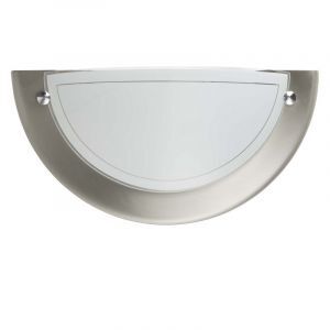 Glas væglampe krom, Angely