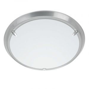 Glas loftlampe grå, Elene